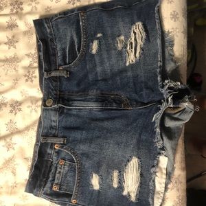 jean shorts